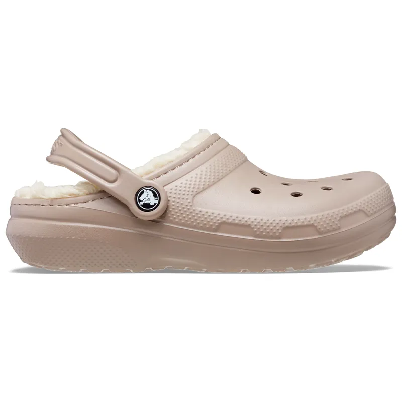 Crocs Classic Lined Clog Unisex in Mushroom/Bone